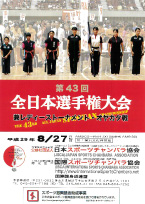 第43回全日本選手権大会 プログラム